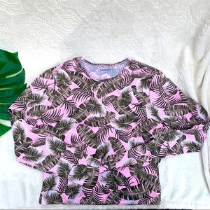 NEW without tags  💝Lands End Tropical long Sleeve Rash Guard